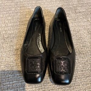 Tory Burch Black Georgia Pave Ballet